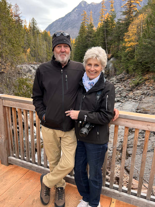 Bruce & Sandy Von Riedel owners of Siskiwit Bay Lodge in Cornucopia, Wisconsin